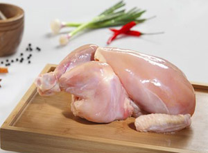Whole Chicken Skinless 